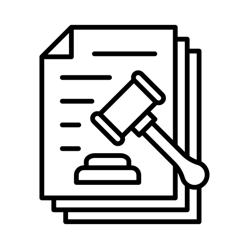 customs regulation icon